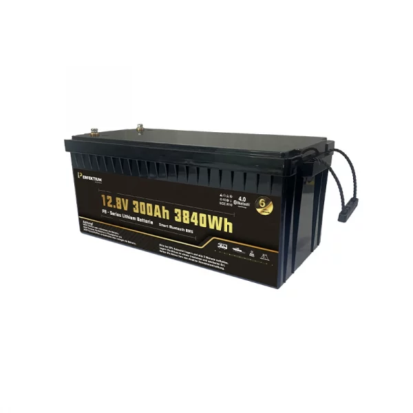 Perfektium LiFePO4-Lithiumbatterie 12 V 300 Ah PRO, Smart-BMS mit Bluetooth Perfektium LiFePO4-Lithiumbatterie 12 V 300 Ah PRO, Smart-BMS mit Bluetooth
