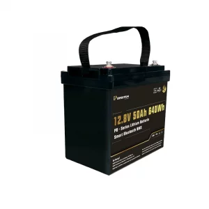 Perfektium LiFePO4-Lithiumbatterie 12 V 50 Ah, Smart-BMS mit Bluetooth