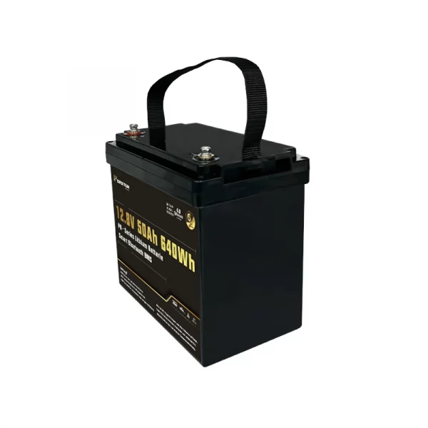 Perfektium LiFePO4-Lithiumbatterie 12 V 50 Ah, Smart-BMS mit Bluetooth Perfektium LiFePO4-Lithiumbatterie 12 V 50 Ah, Smart-BMS mit Bluetooth
