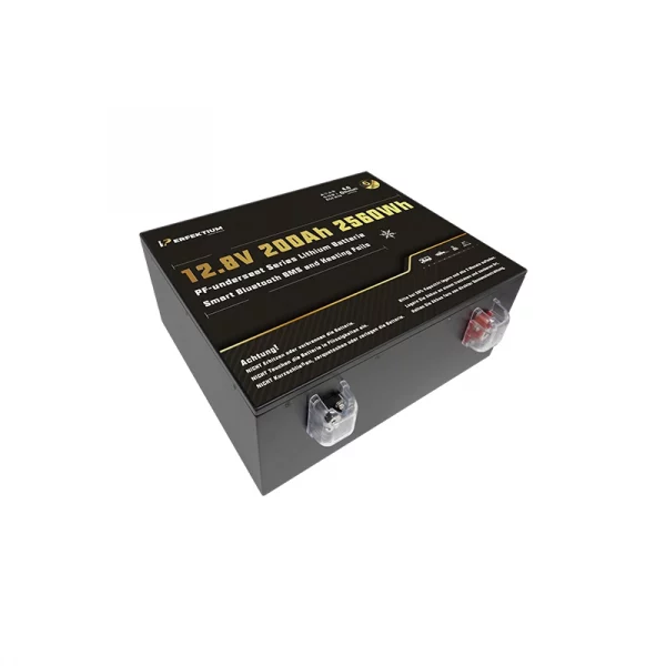 Perfektium PF-Serie LiFePO4-Lithiumbatterie 12,8 V 200 Ah, Smart-BMS mit Bluetooth, Wohnmobil-Untersitzbatterie mit Heizung Perfektium PF-Serie LiFePO4-Lithiumbatterie 12,8 V 200 Ah, Smart-BMS mit Bluetooth, Wohnmobil-Untersitzbatterie mit Heizung