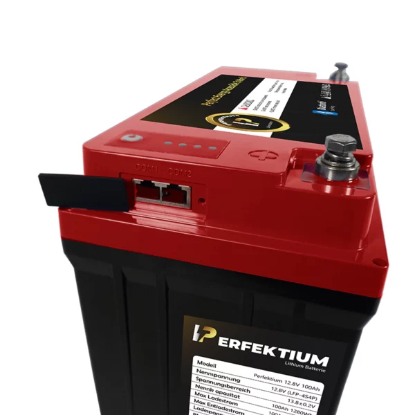 Perfektium PF-Serie LiFePO4-Lithiumbatterie 12,8 V 100 Ah, Smart-BMS mit Bluetooth und Heizung