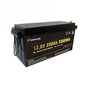 Perfektium PB-Serie LiFePO4-Lithiumbatterie 12,8 V 200 Ah, PRO-Smart-BMS mit Bluetooth