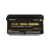 Perfektium PB-Serie LiFePO4-Lithiumbatterie 25,6 V 100 Ah, PRO-Smart-BMS mit Bluetooth Perfektium PB-Serie LiFePO4-Lithiumbatterie 25,6 V 100 Ah, PRO-Smart-BMS mit Bluetooth