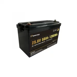 Perfektium PB-Serie LiFePO4-Lithiumbatterie 25,6 V 50 Ah, Smart-BMS mit Bluetooth