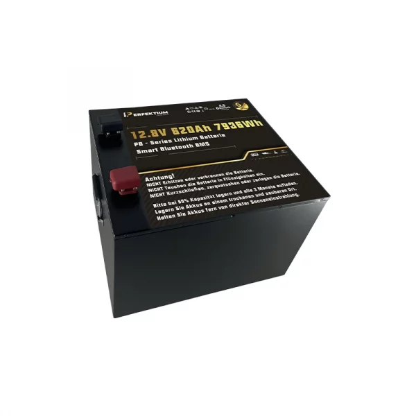 Perfektium LiFePO4-Lithiumbatterie 12 V 620 Ah, Smart-BMS mit Bluetooth Perfektium LiFePO4-Lithiumbatterie 12 V 620 Ah, Smart-BMS mit Bluetooth