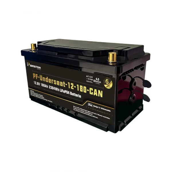 Perfektium PF-Serie LiFePO4-Lithiumbatterie 12,8 V 180 Ah, CAN-Smart-BMS mit Bluetooth, Wohnmobil-Untersitzbatterie Perfektium PF-Serie LiFePO4-Lithiumbatterie 12,8 V 180 Ah, CAN-Smart-BMS mit Bluetooth, Wohnmobil-Untersitzbatterie