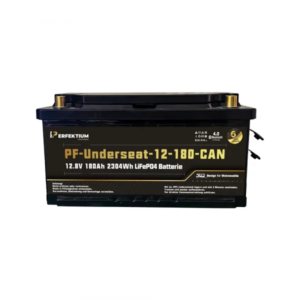 Perfektium PF-Serie LiFePO4-Lithiumbatterie 12,8 V 180 Ah, CAN-Smart-BMS mit Bluetooth, Wohnmobil-Untersitzbatterie Perfektium PF-Serie LiFePO4-Lithiumbatterie 12,8 V 180 Ah, CAN-Smart-BMS mit Bluetooth, Wohnmobil-Untersitzbatterie