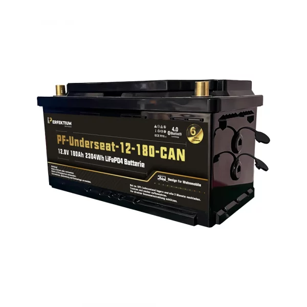 Perfektium PF-Serie LiFePO4-Lithiumbatterie 12,8 V 180 Ah, CAN-Smart-BMS mit Bluetooth, Wohnmobil-Untersitzbatterie Perfektium PF-Serie LiFePO4-Lithiumbatterie 12,8 V 180 Ah, CAN-Smart-BMS mit Bluetooth, Wohnmobil-Untersitzbatterie